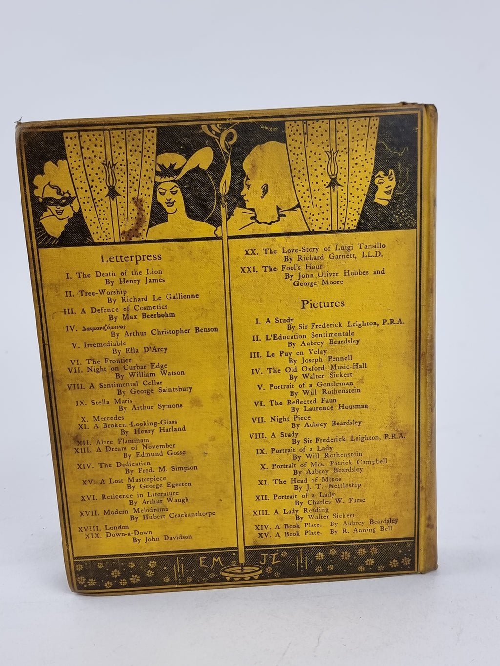 The Yellow Book: An Illustrated Quarterly, Volume I, Various Authors — 3rd Edition