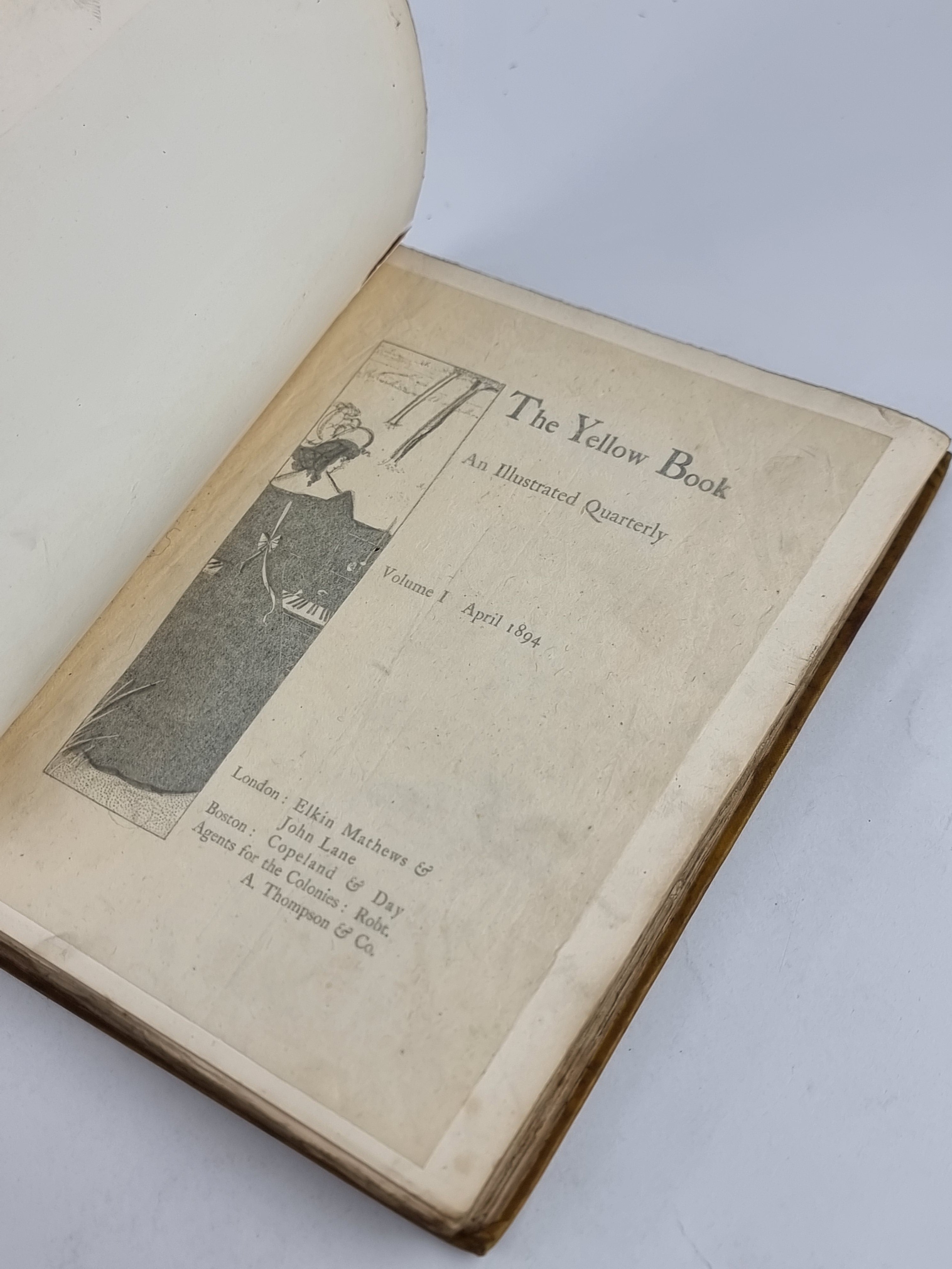 The Yellow Book: An Illustrated Quarterly, Volume I, Various Authors — 3rd Edition