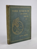 Three Sunsets and Other Poems, Lewis Carroll — 1st Edition, 2nd Impression