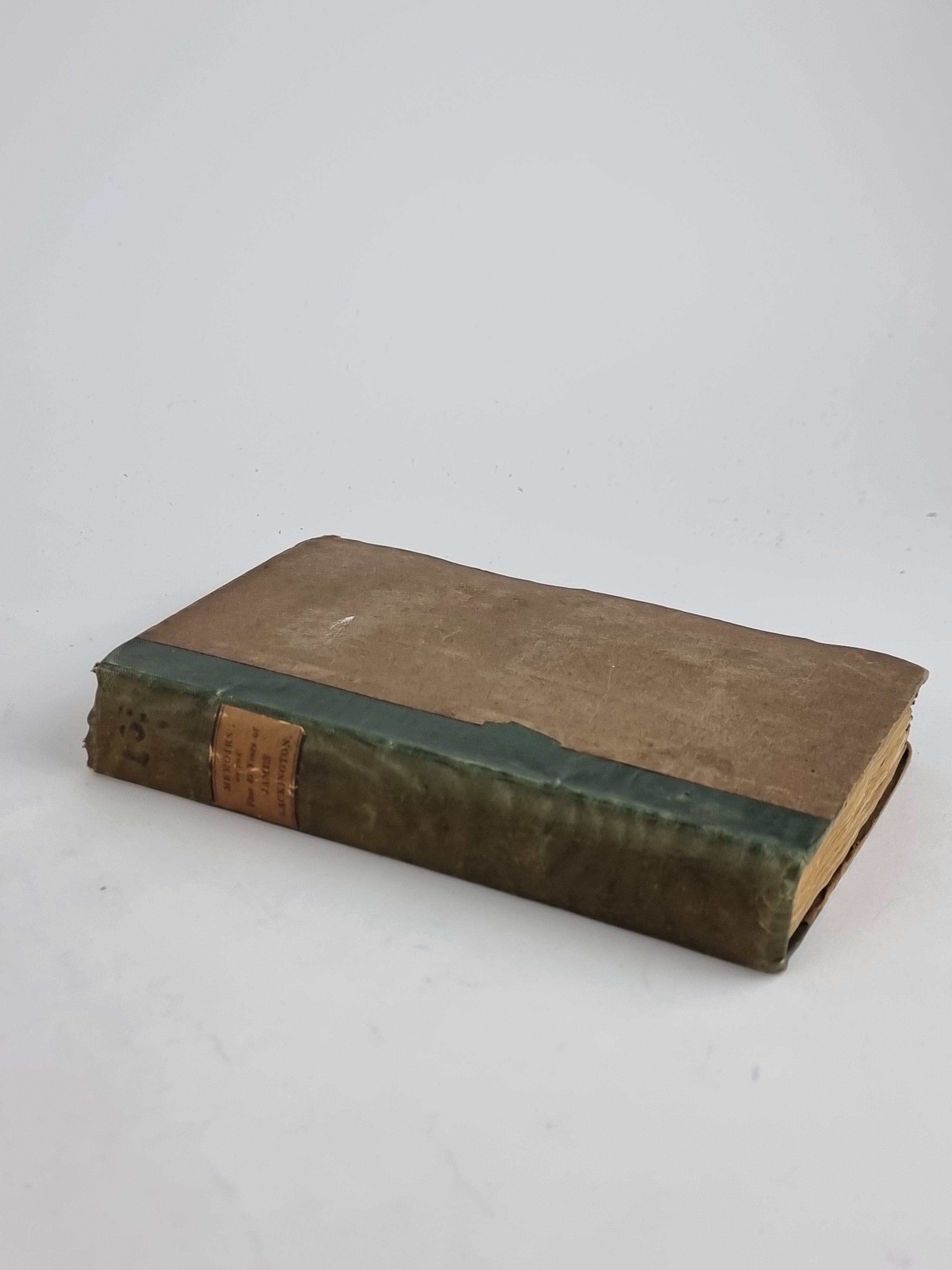 Memoirs of the Forty-Five First Years of the Life of James Lackington, Bookseller