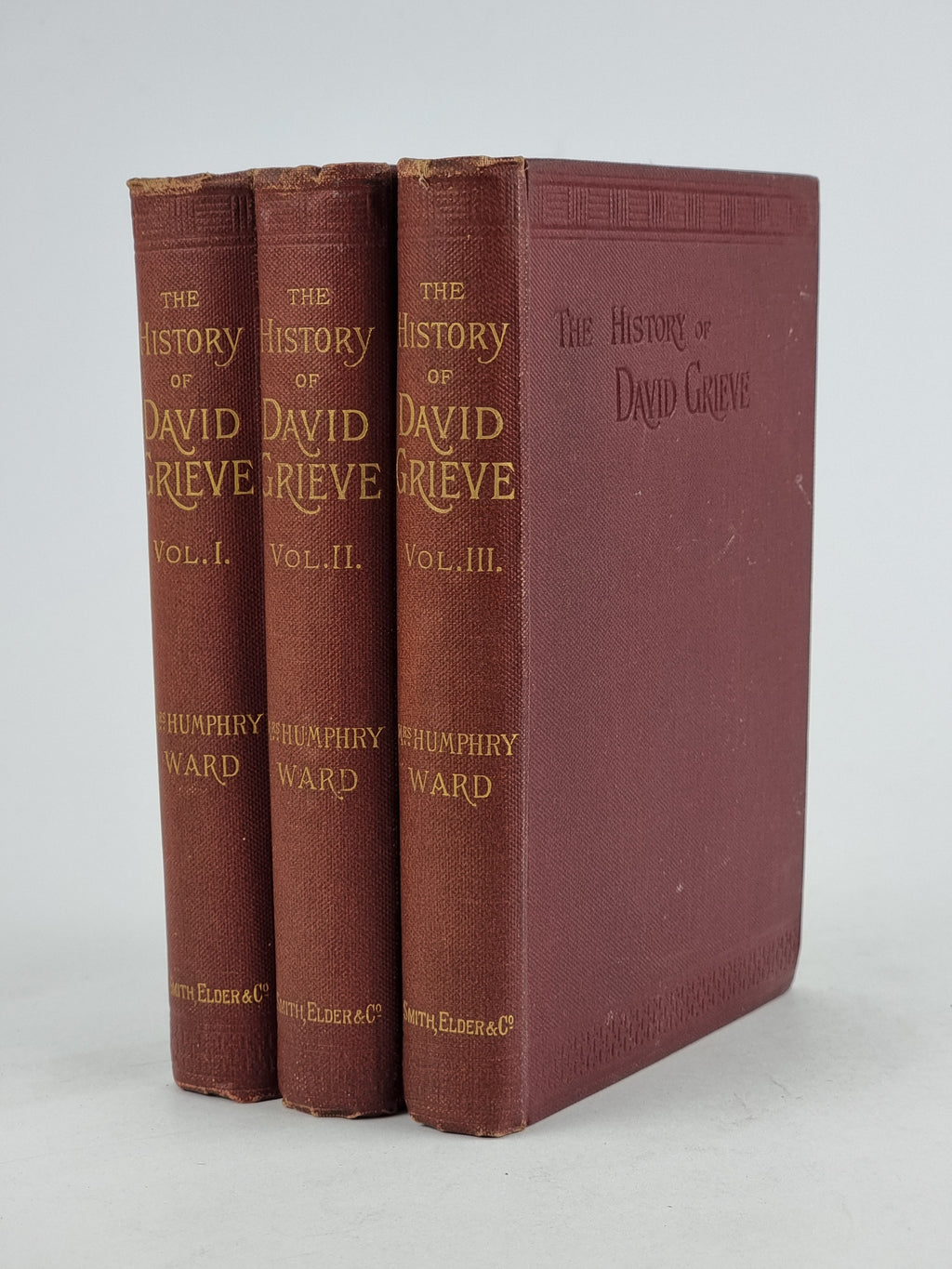 The History of David Grieve, Mrs. Humphry Ward — 1st Edition