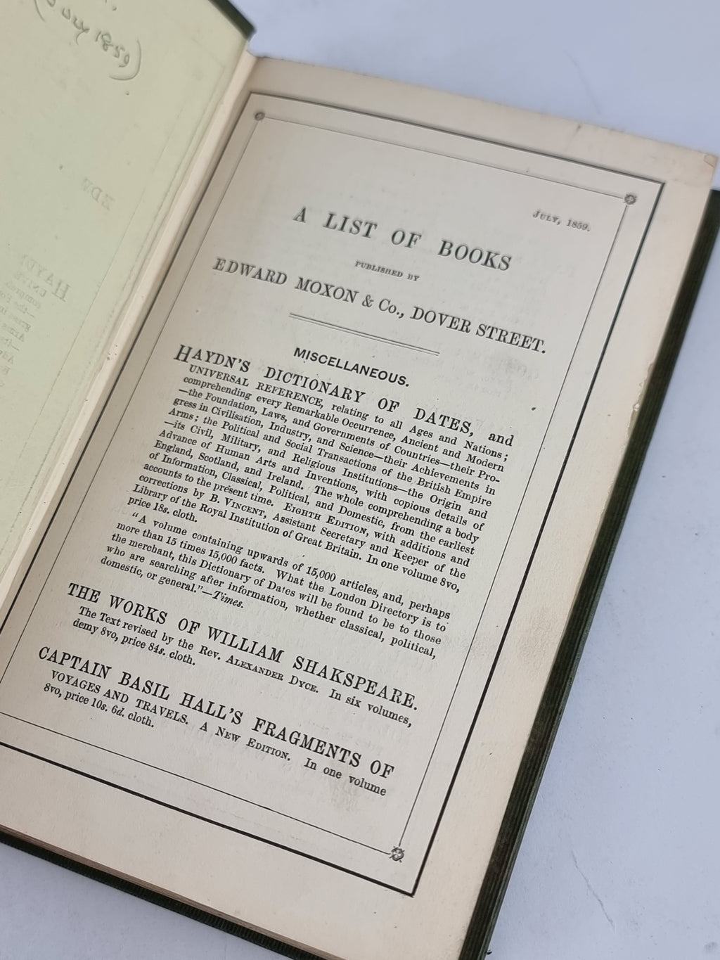 Idylls of the King, Alfred Tennyson — 1st Edition