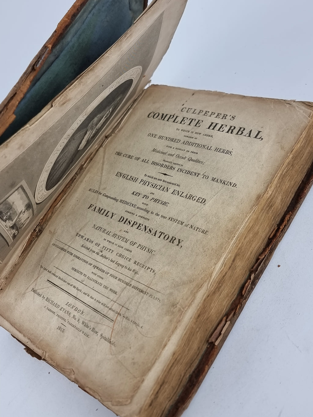 Culpeper's Complete Herbal, Nicholas Culpeper — 1815 Edition