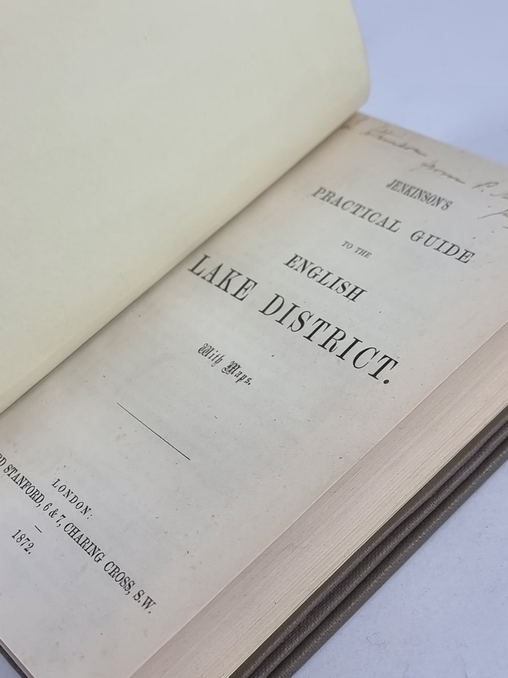 Jenkinson’s Practical Guide to the English Lake District, Henry Irwin Jenkinson — 1st Ed