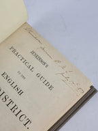 Jenkinson’s Practical Guide to the English Lake District, Henry Irwin Jenkinson — 1st Ed