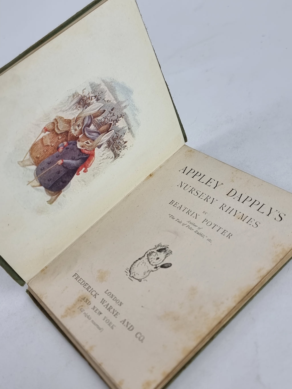 Appley Dapply's Nursery Rhymes, Beatrix Potter — 1st Edition