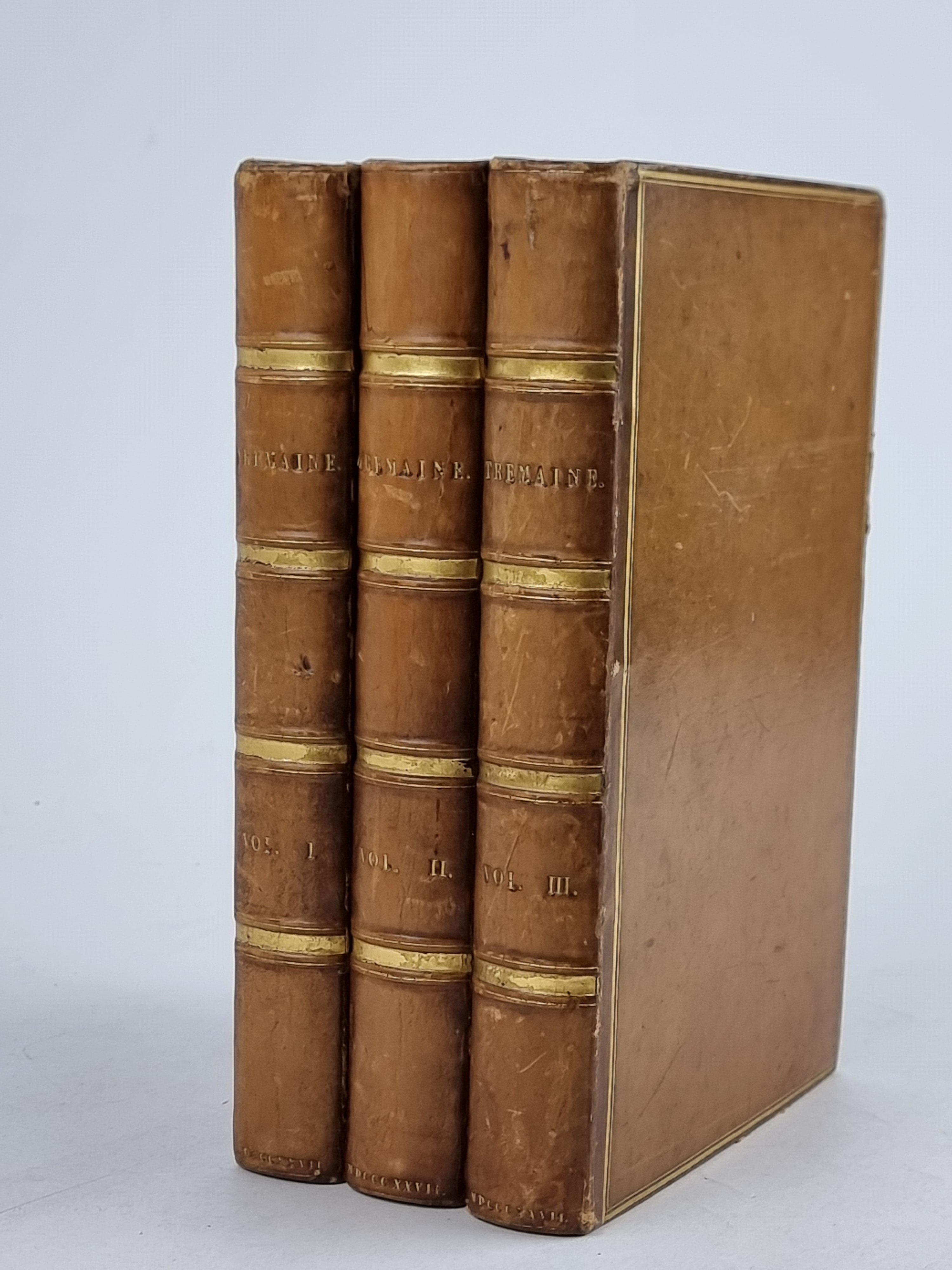 Tremaine, or The Man of Refinement, Robert Plumer Ward — 4th Edition, Signed