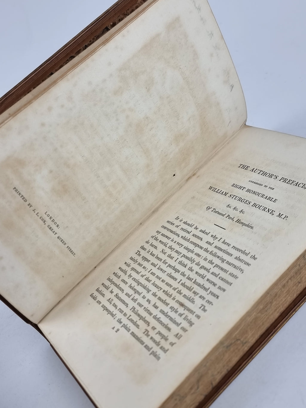 Tremaine, or The Man of Refinement, Robert Plumer Ward — 4th Edition, Signed