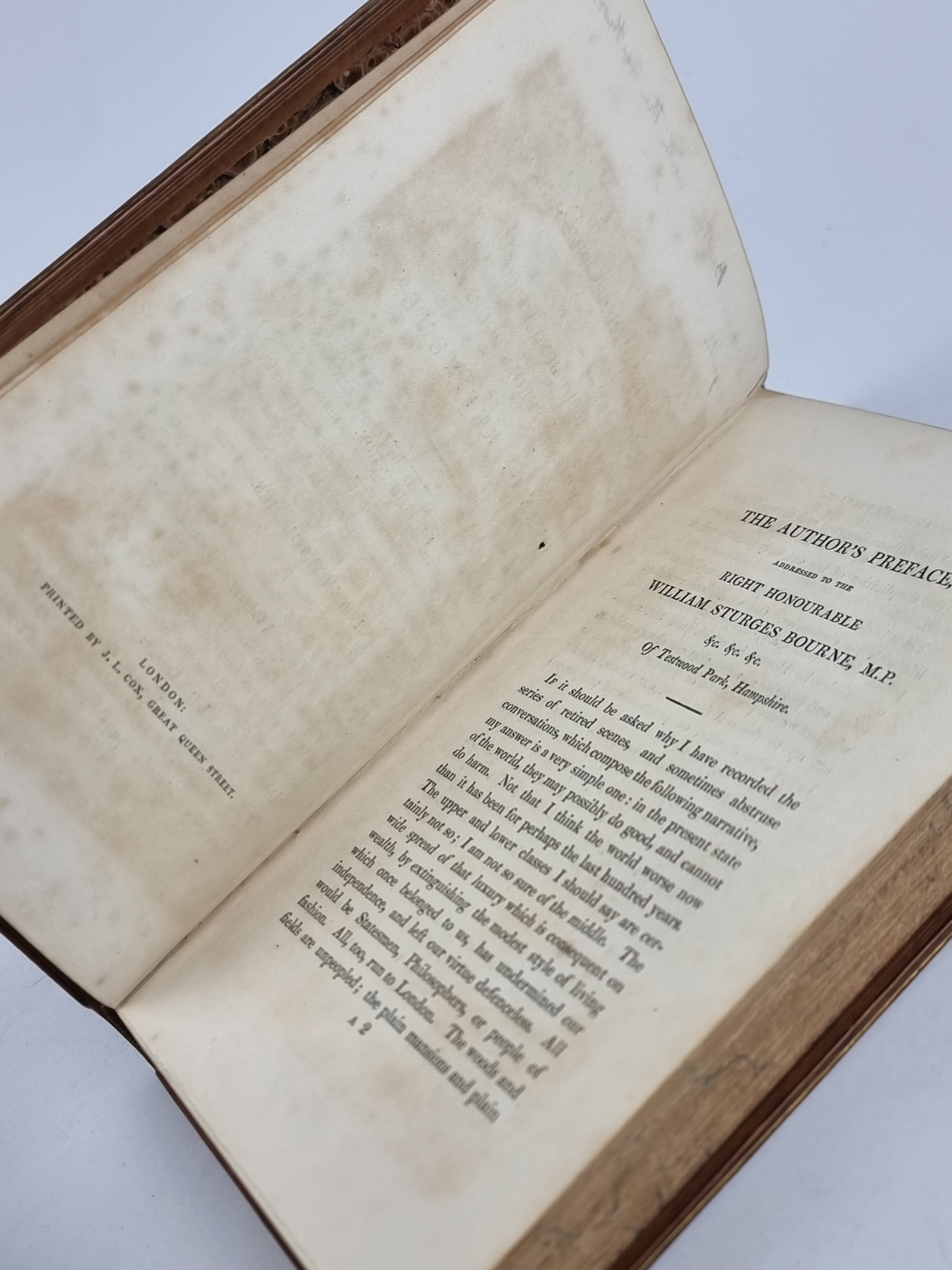 Tremaine, or The Man of Refinement, Robert Plumer Ward — 4th Edition, Signed