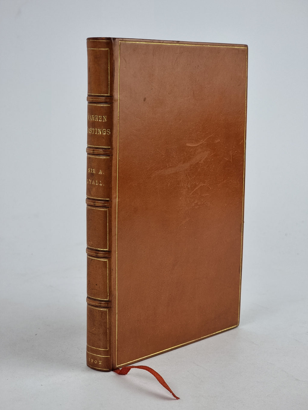 Warren Hastings, Sir A. Lyall — 1902 Reprint