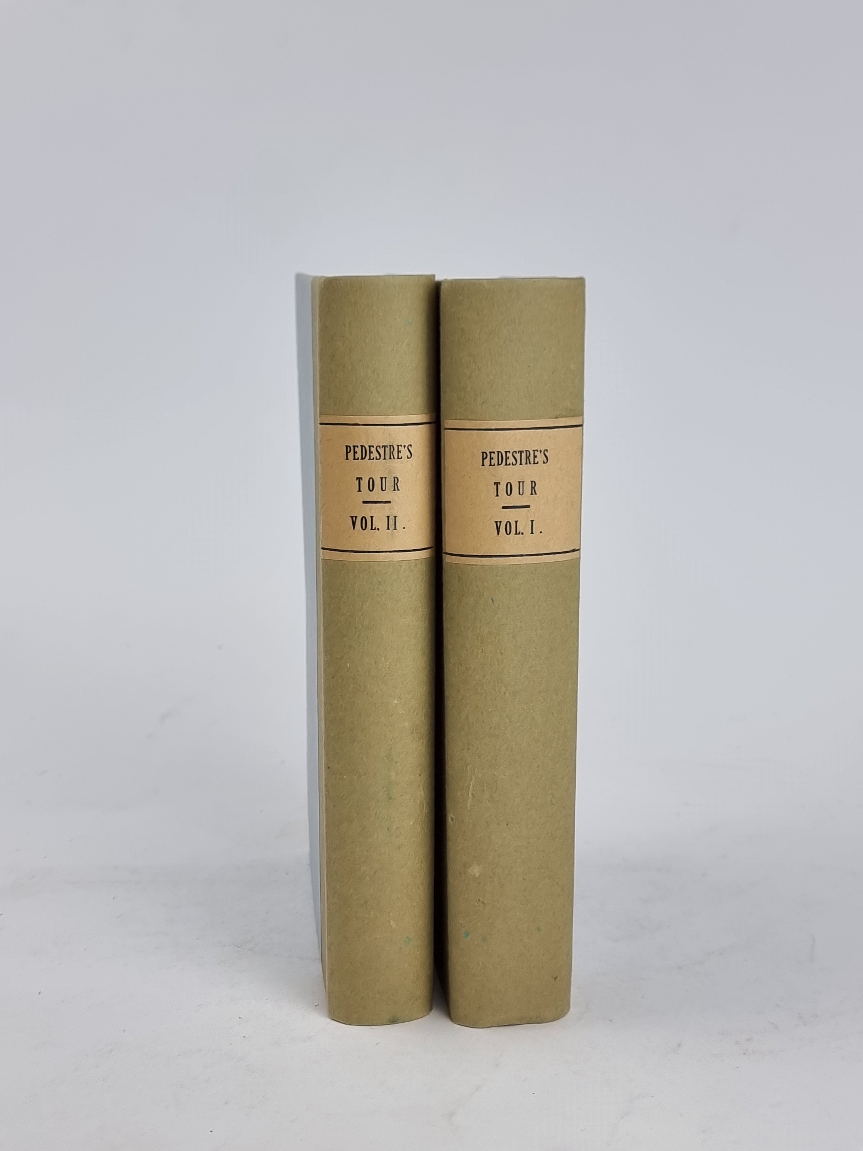 A Pedestrian Tour of Thirteen Hundred and Forty-Seven Miles Through Wales and England, Pedestres and Sir Clavileno Woodenpeg — 1stt Edition