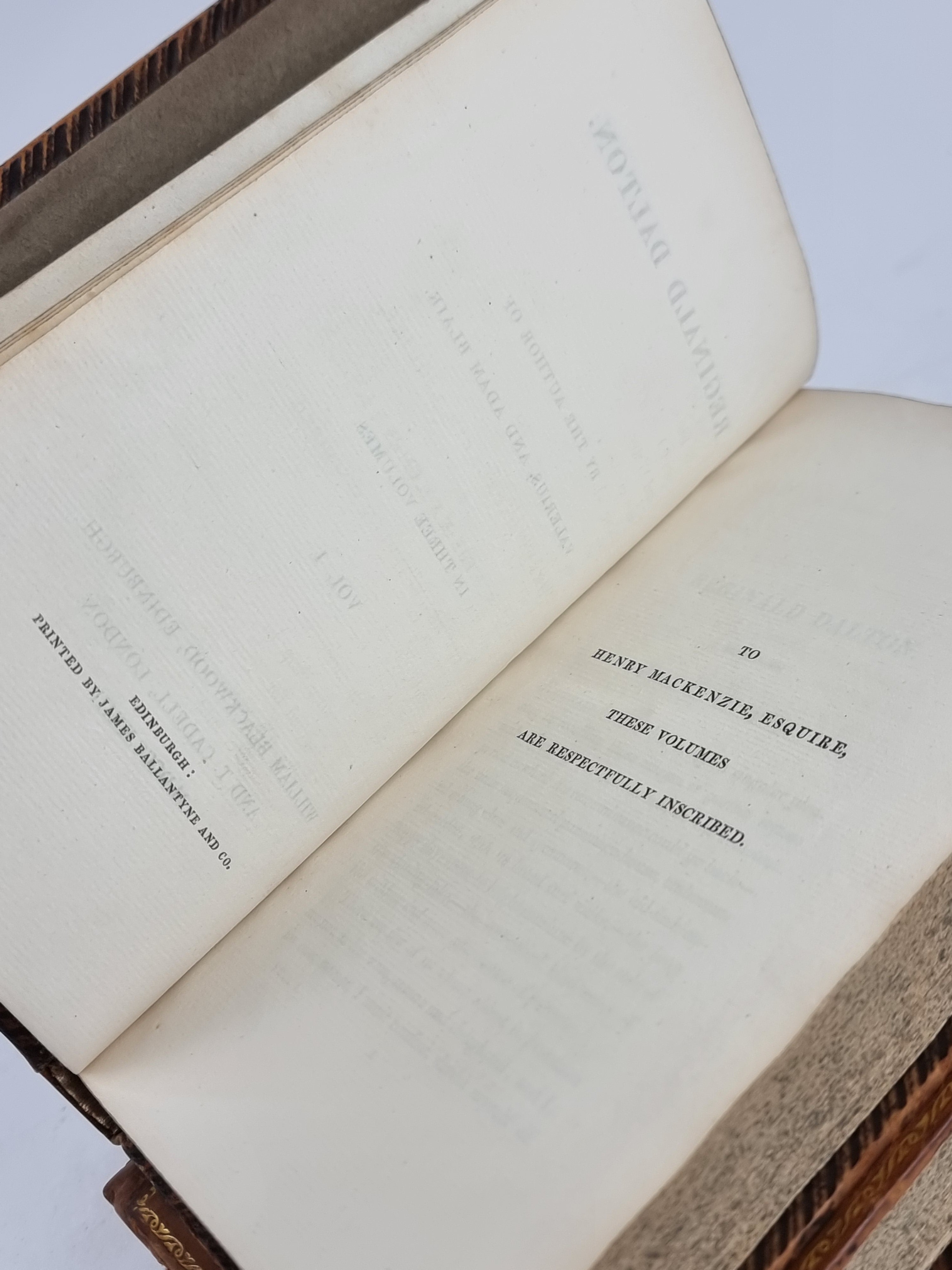 Reginald Dalton, John Gibson Lockhart — 1st Edition