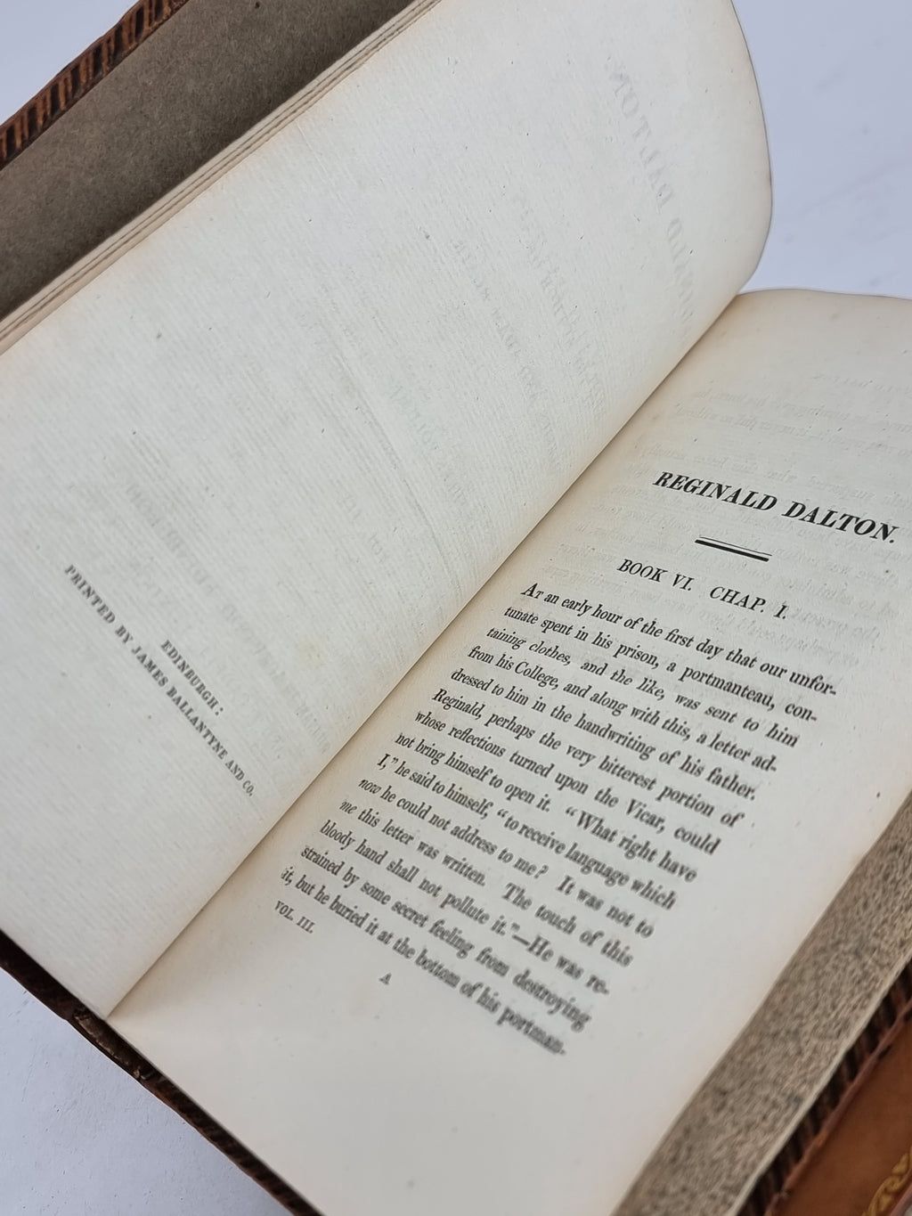 Reginald Dalton, John Gibson Lockhart — 1st Edition