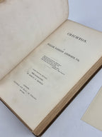 Crichton, William Harrison Ainsworth — 3rd Edition, Revised