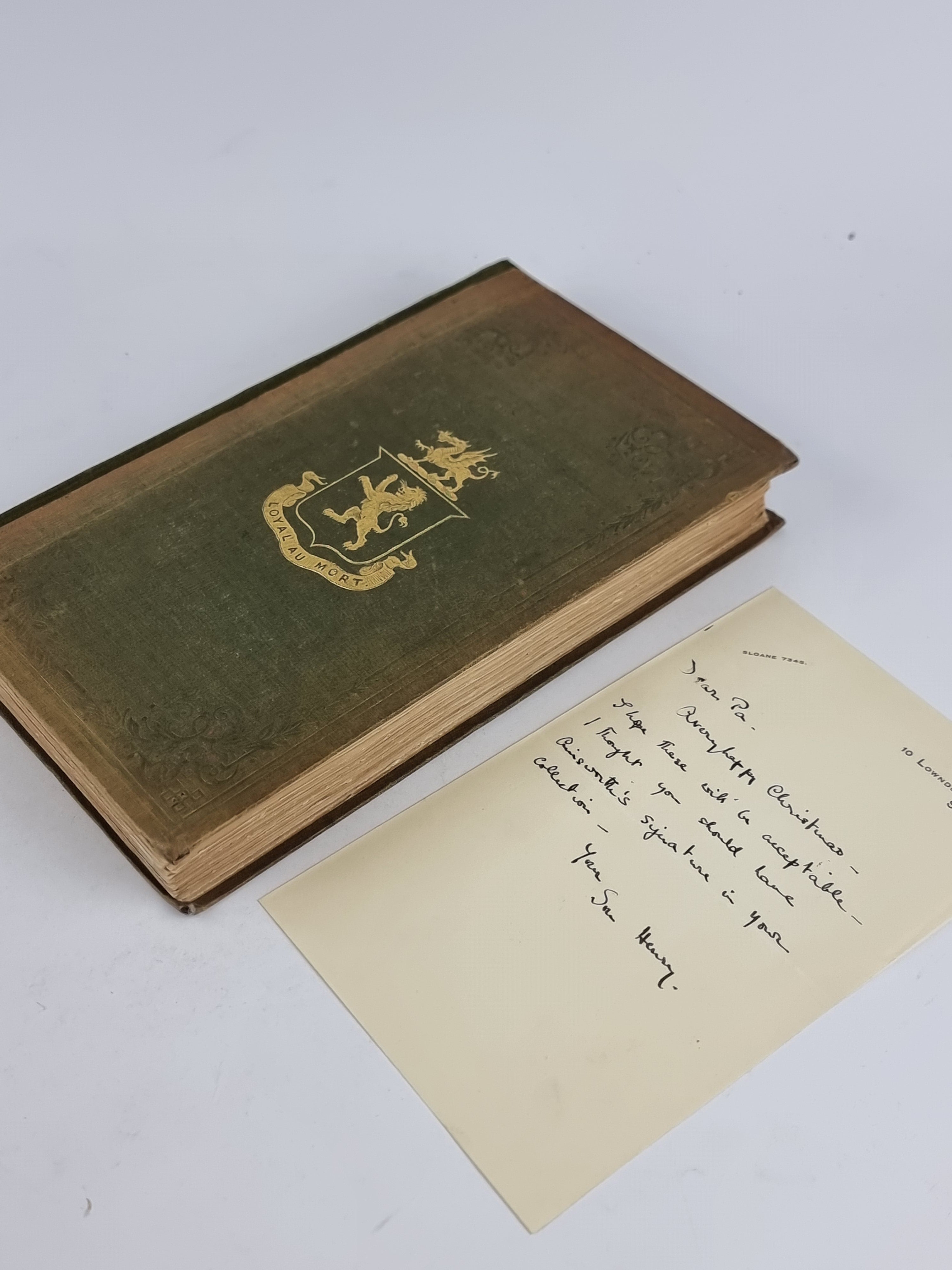 Crichton, William Harrison Ainsworth — 3rd Edition, Revised