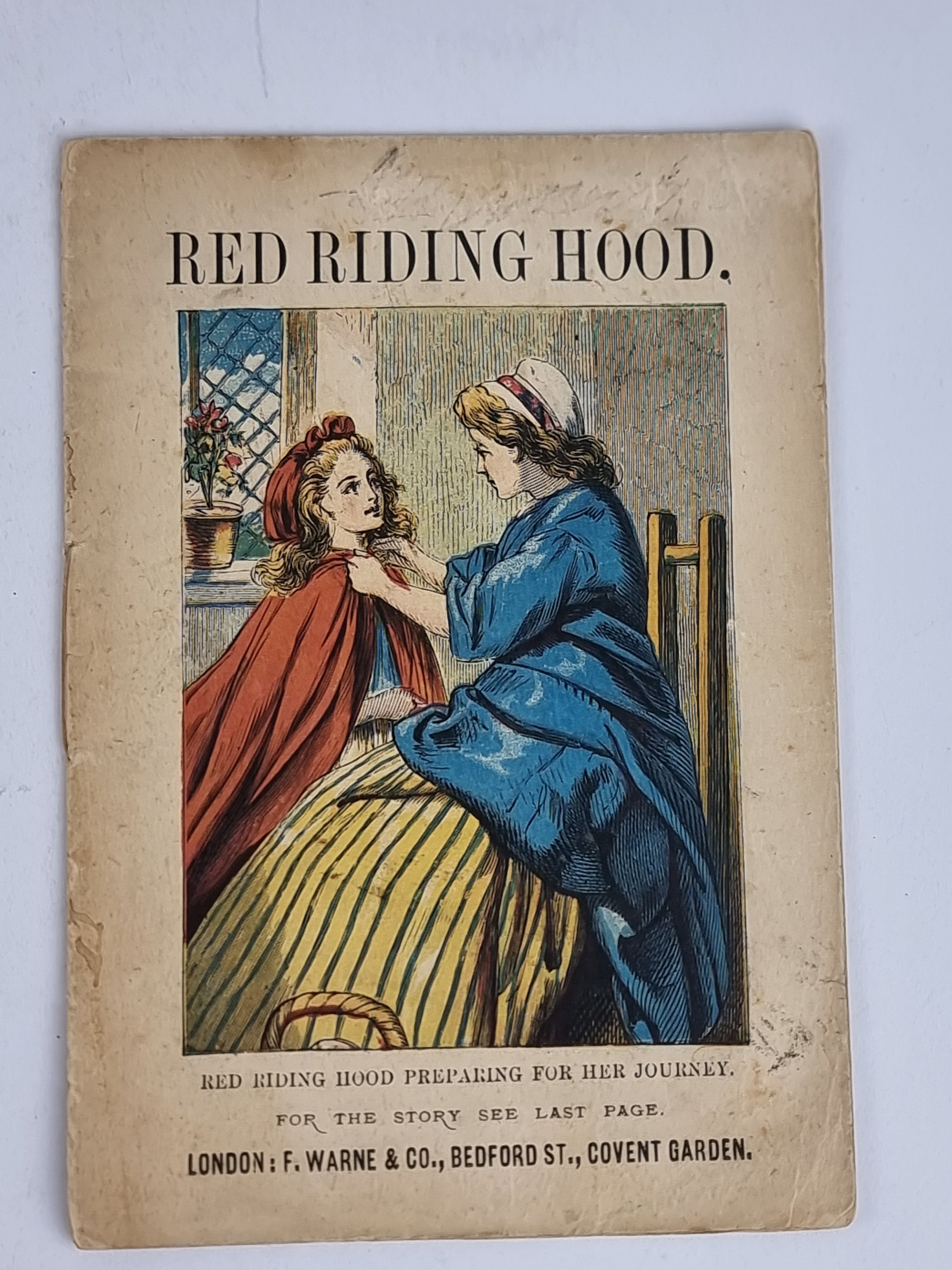 Red Riding Hood, Traditional — 1st Edition, 1st Issue