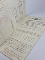 Stamp Office, Receipt and Discharge: Personal Estate of John Sparling, Edward Chaffers &amp; John Bolton