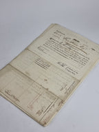 Stamp Office, Receipt and Discharge: Personal Estate of John Sparling, Edward Chaffers &amp; John Bolton