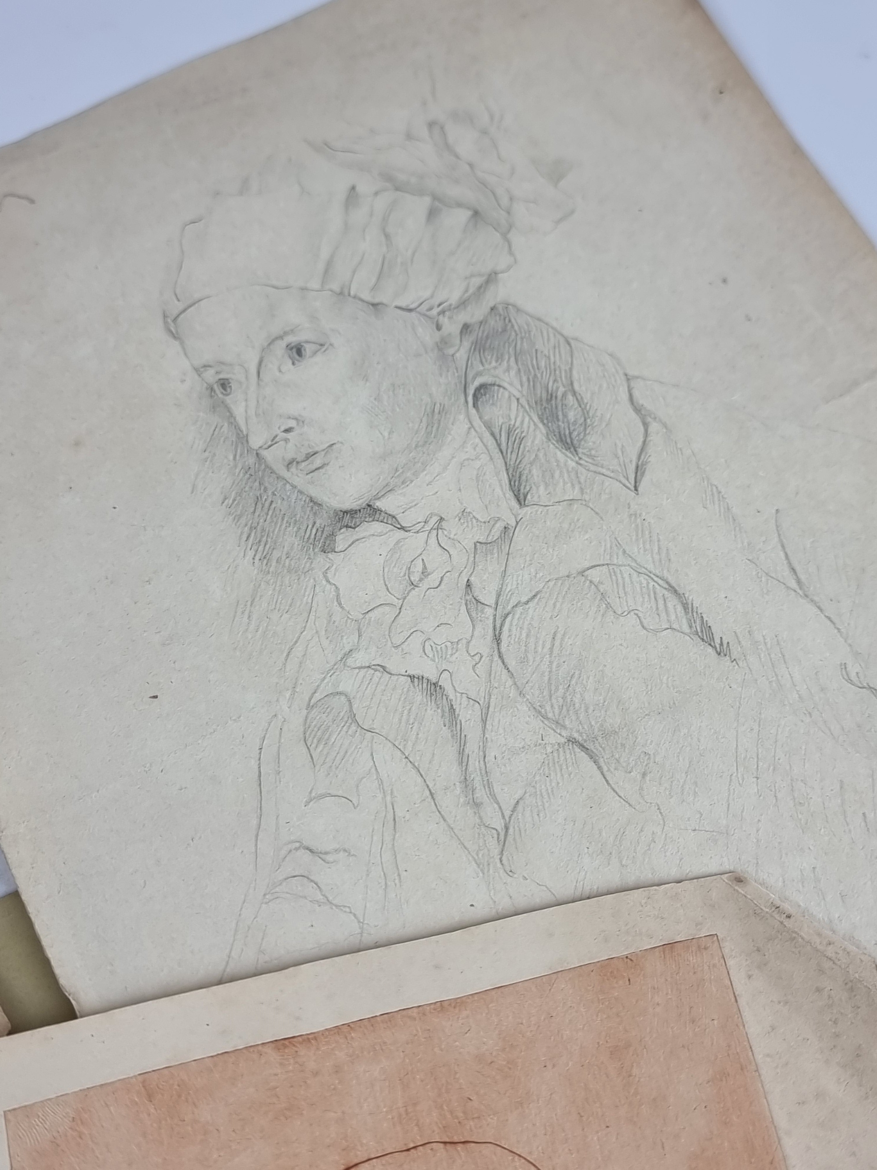 Original Etchings and Sketches, Violet Brunton — Original Presentation Collection