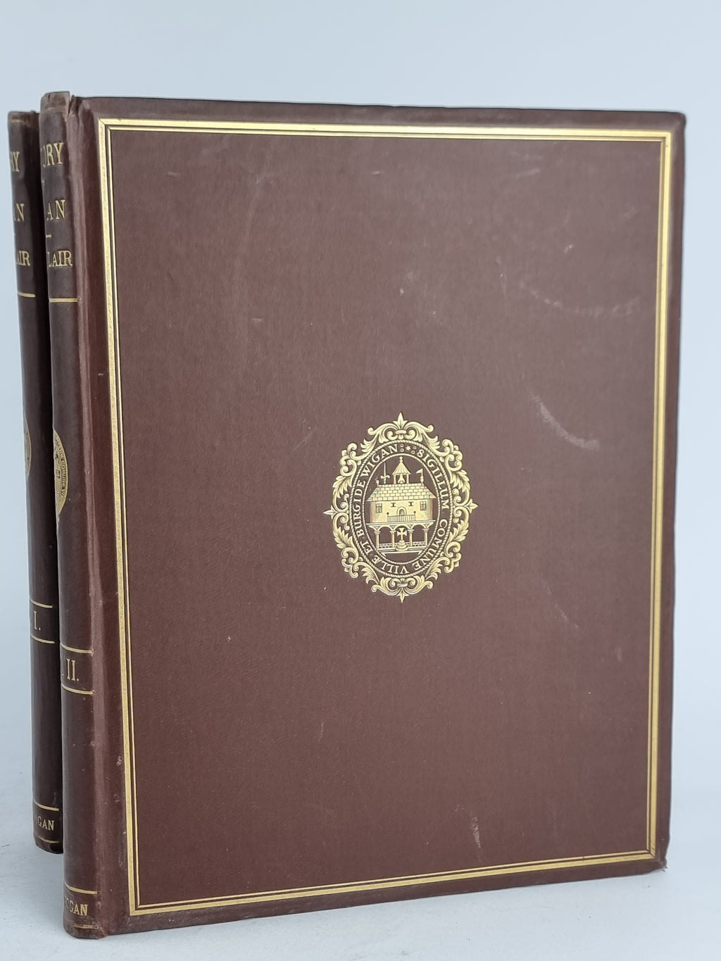 History of Wigan, D. Sinclair (Volumes 1 & 2) — 1st Edition
