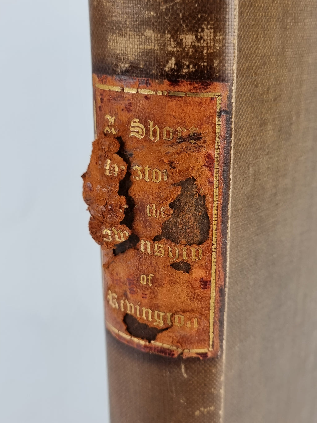 A Short History of the Township of Rivington, WM. Ferguson Irvine — 1st Edition