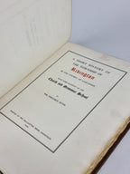 A Short History of the Township of Rivington, WM. Ferguson Irvine — 1st Edition