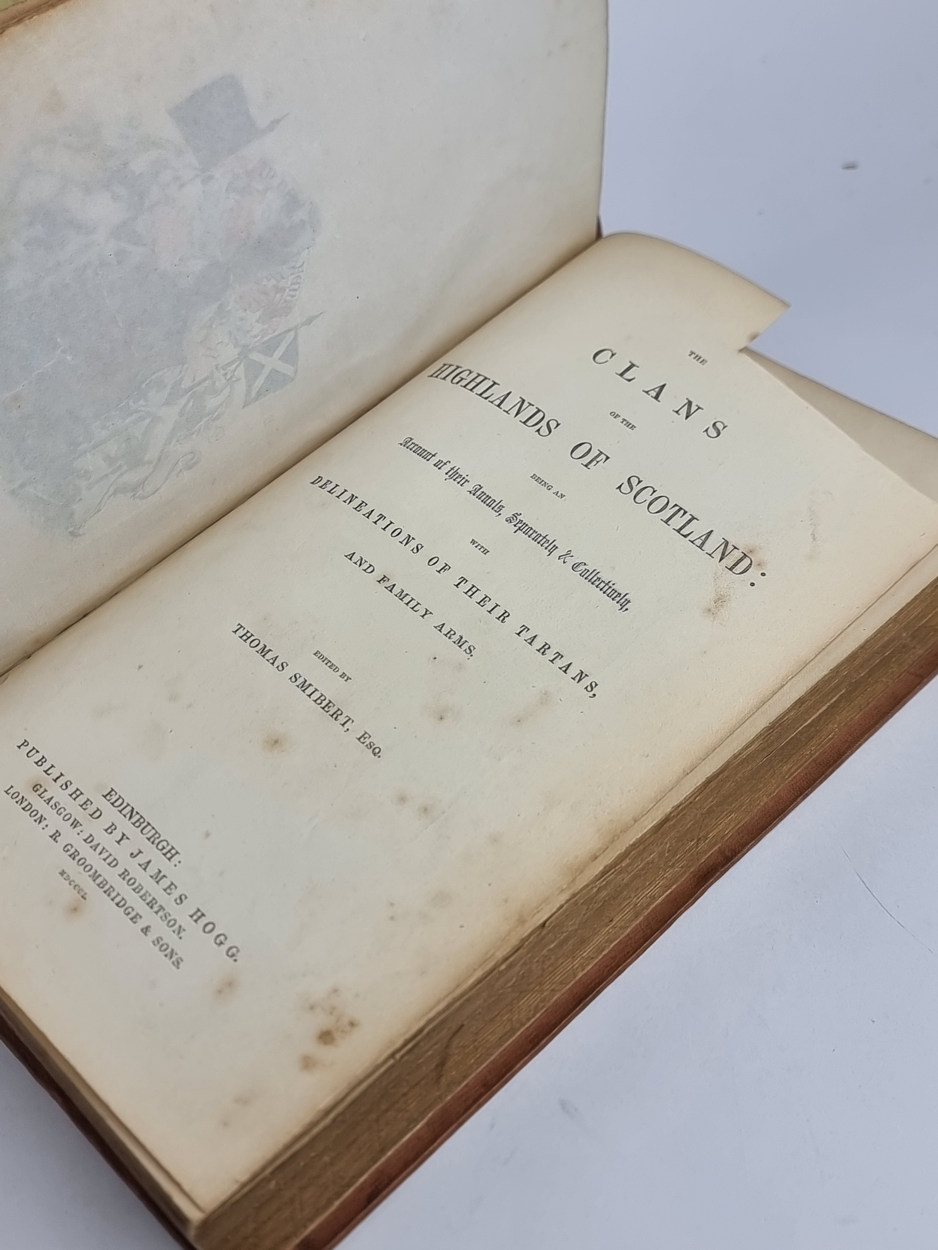 Clans of the Highlands of Scotland, Thomas Smibert, Esq. — 1st Edition