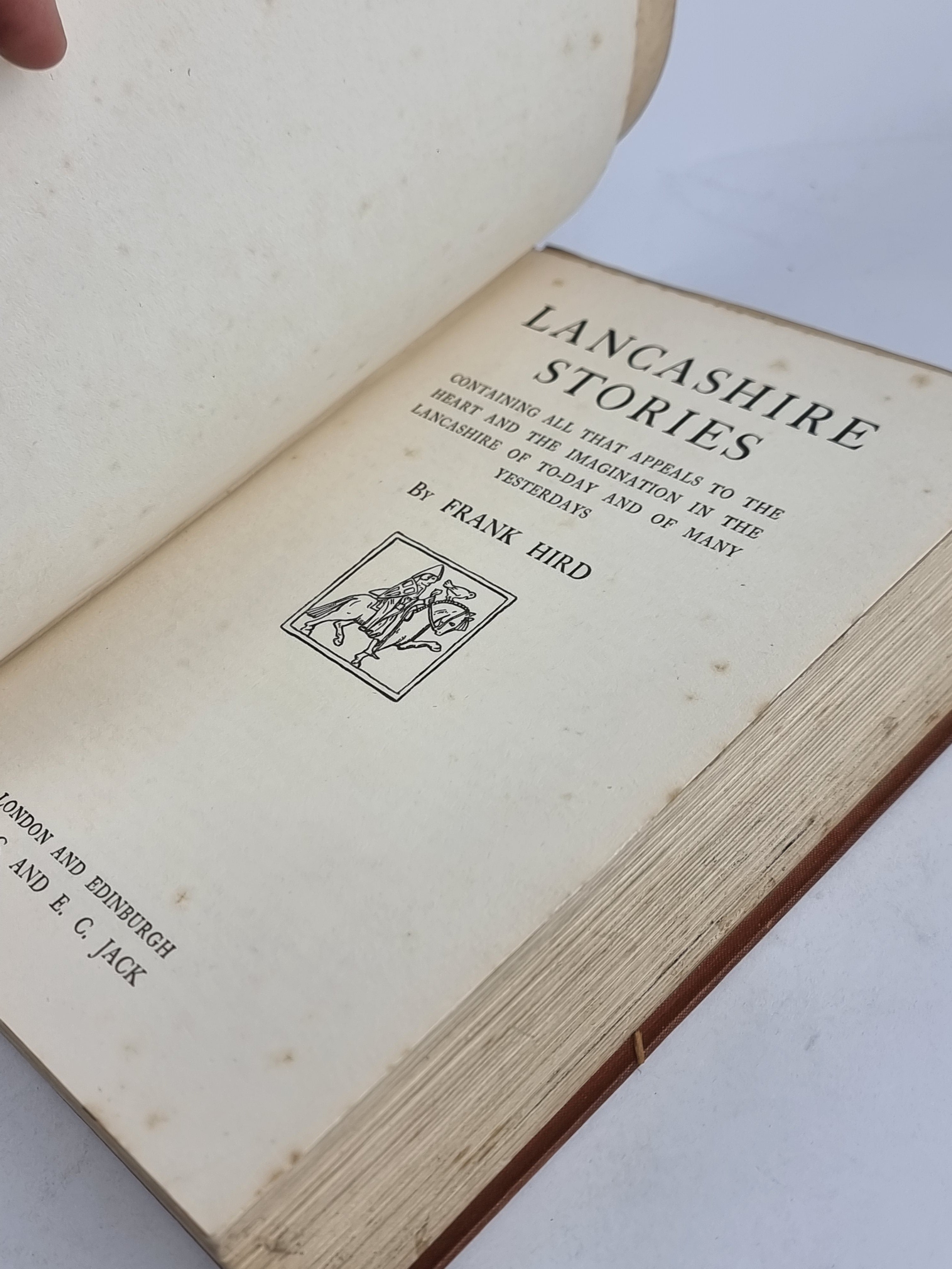 Lancashire Stories, Frank Hird — (Presumed) 1st Edition