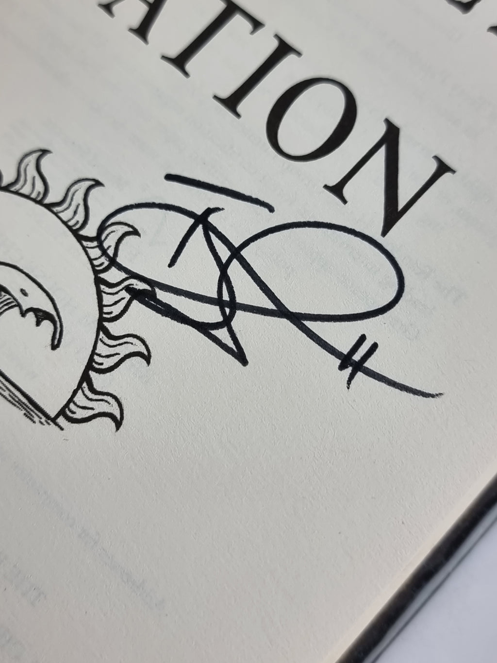 Nation, Terry Pratchett 1st Edition Signed