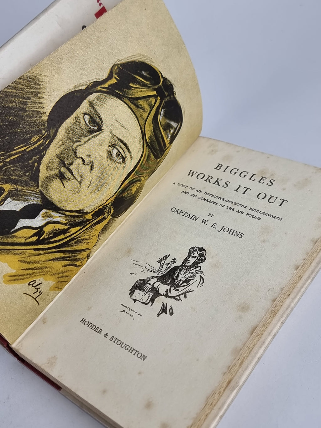 Biggles Works It Out, Captain W.E. Johns — 1st Edition