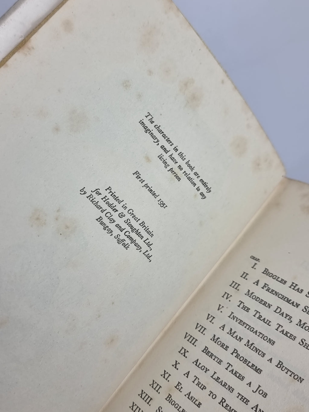 Biggles Works It Out, Captain W.E. Johns — 1st Edition
