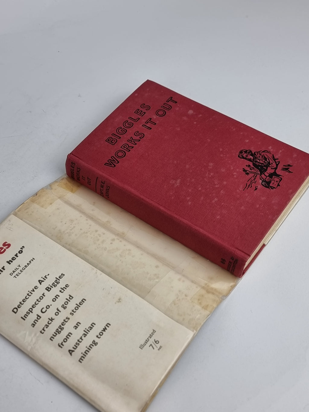 Biggles Works It Out, Captain W.E. Johns — 1st Edition