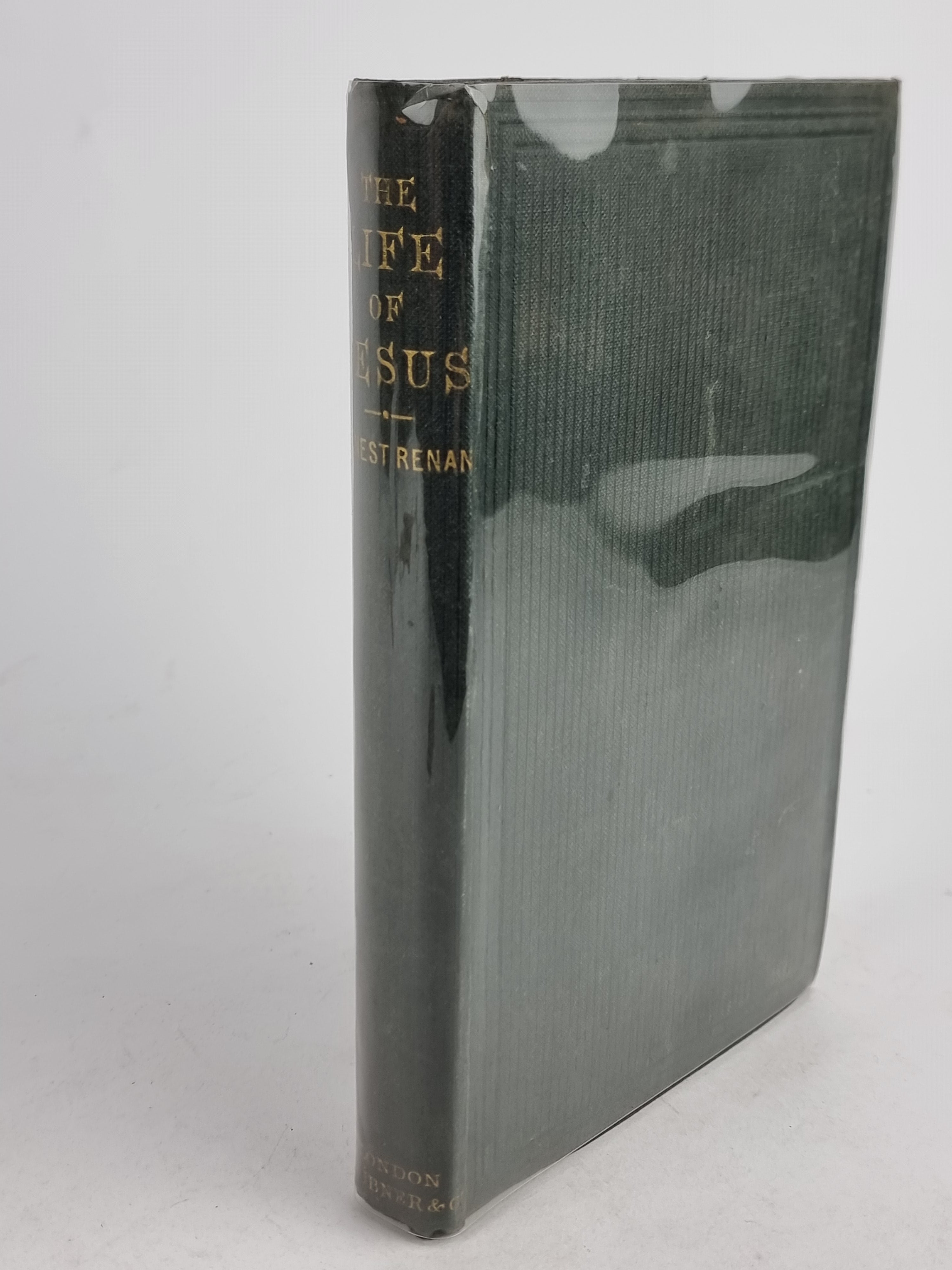 The Life of Jesus, Ernest Renan — 1st English Edition
