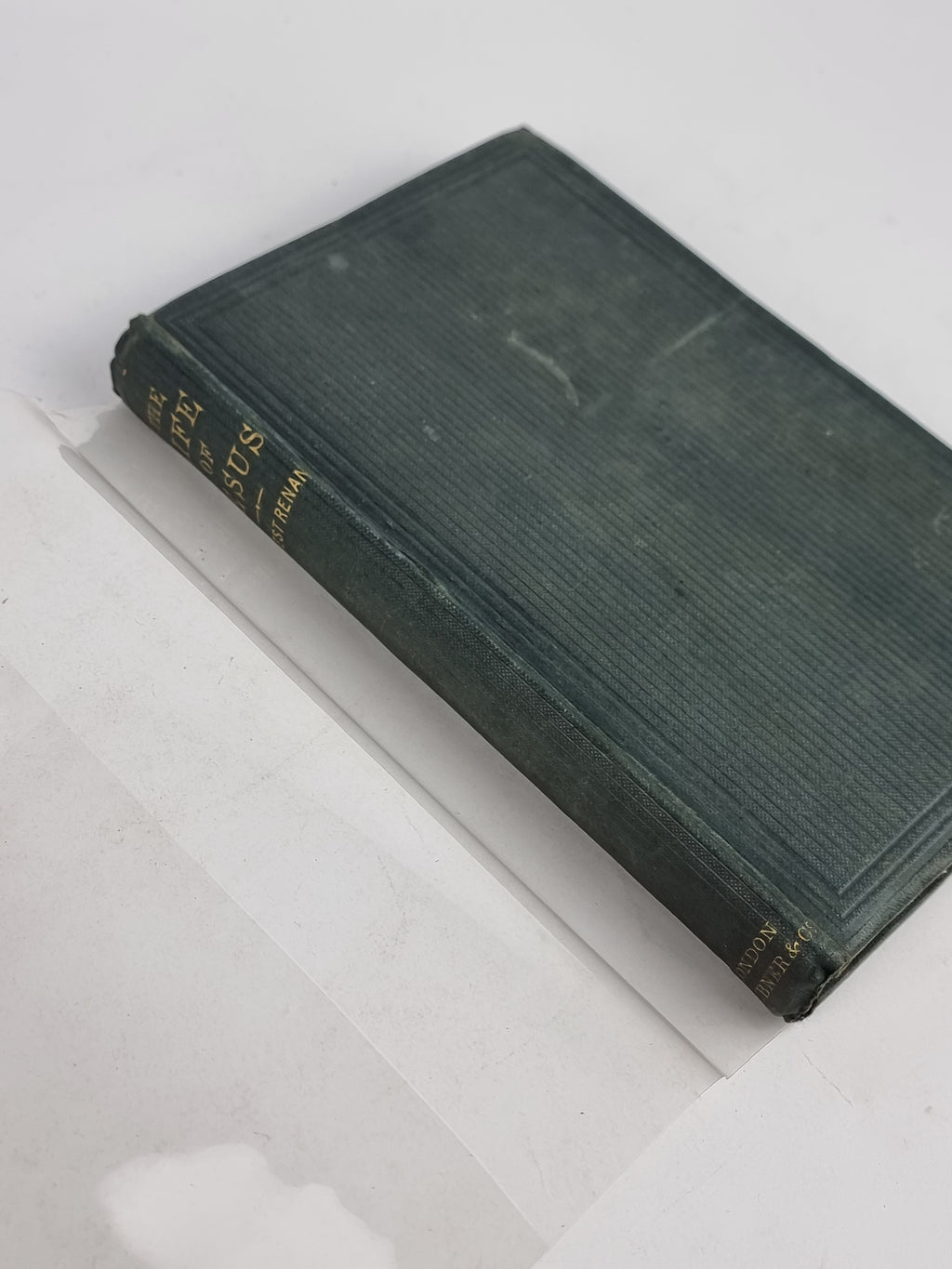 The Life of Jesus, Ernest Renan — 1st English Edition