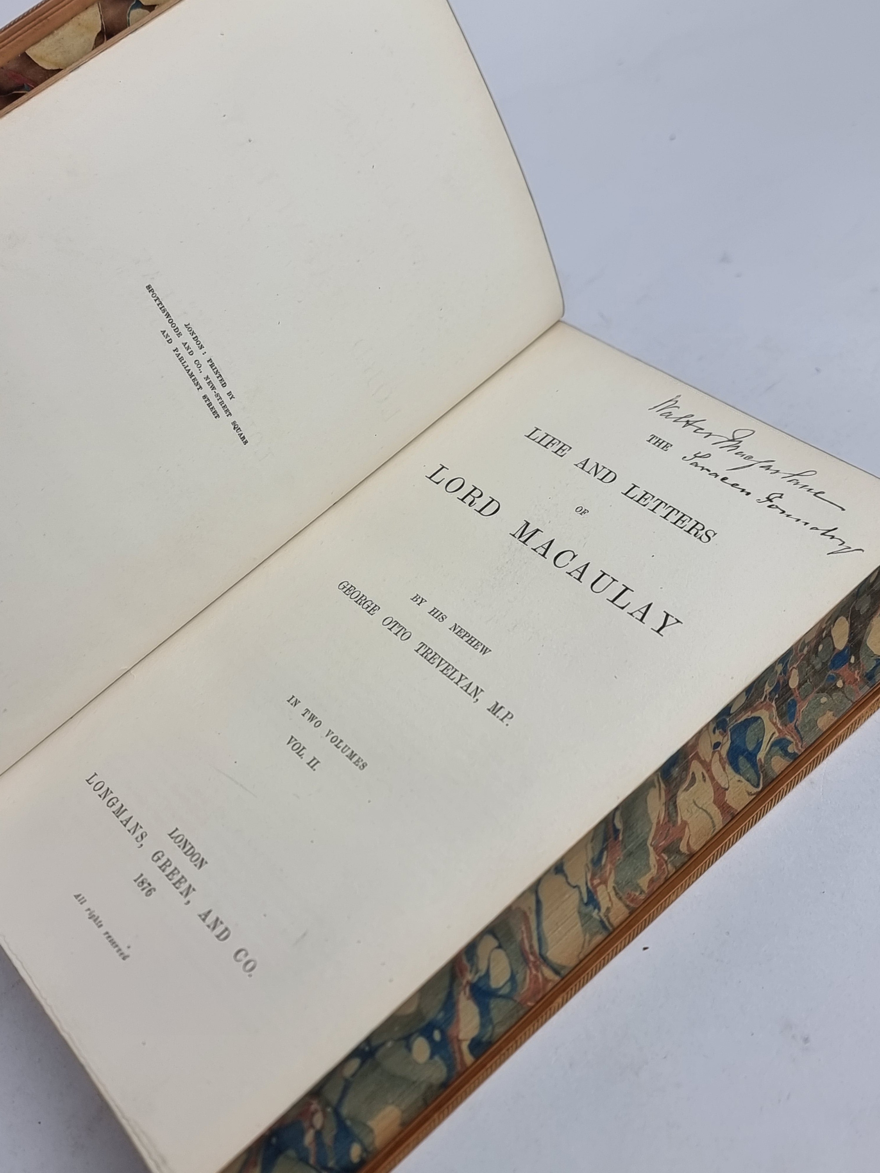 The Life and Letters of Lord Macaulay, George Otto Trevelyan — 1st Edition
