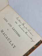 The Life and Letters of Lord Macaulay, George Otto Trevelyan — 1st Edition