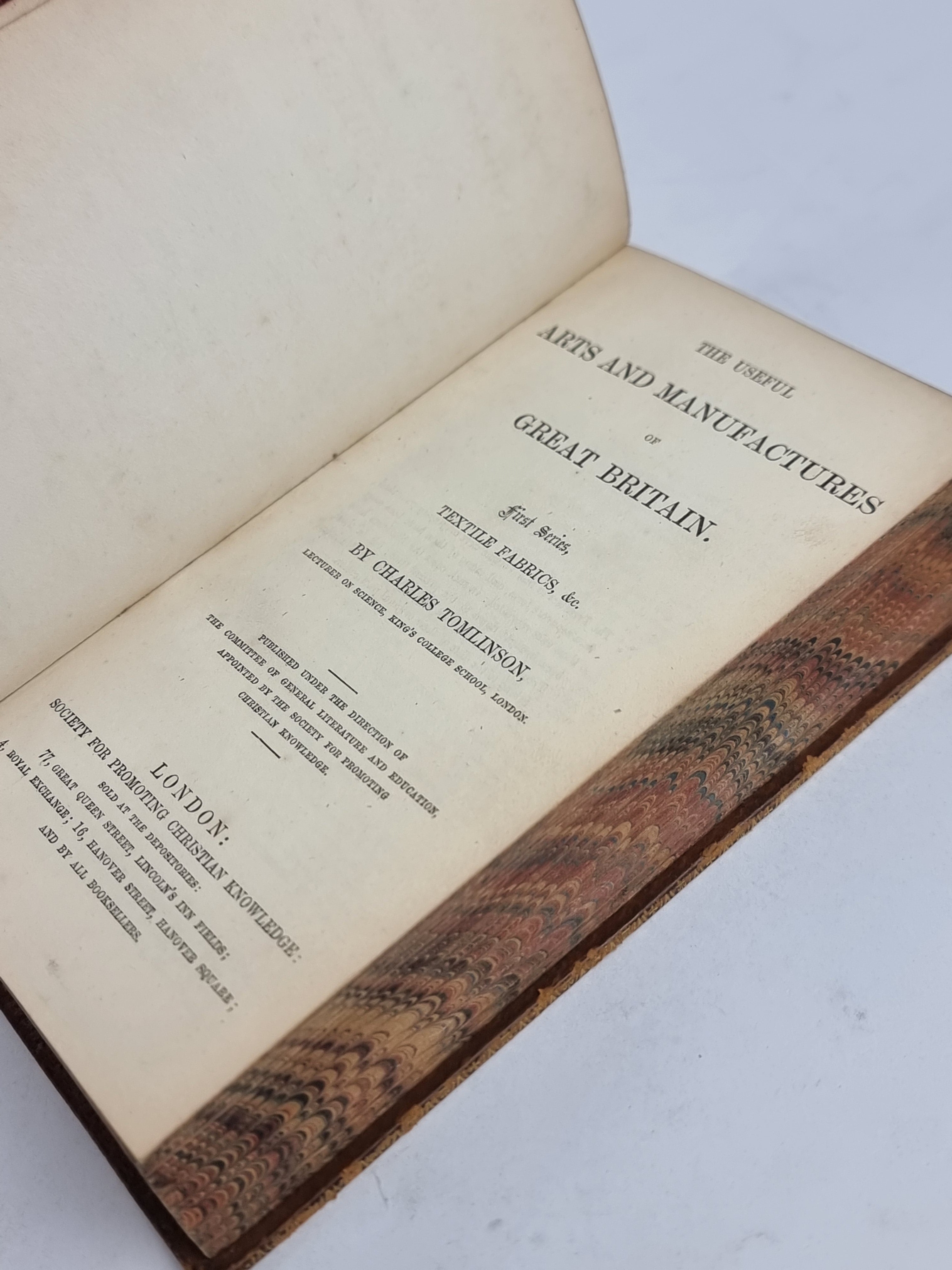 The Useful Arts and Manufactures of Great Britain. First Series, Textile Fabrics — 1st Series