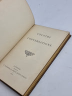 Country Conversations, Georgine Tollet — First Edition