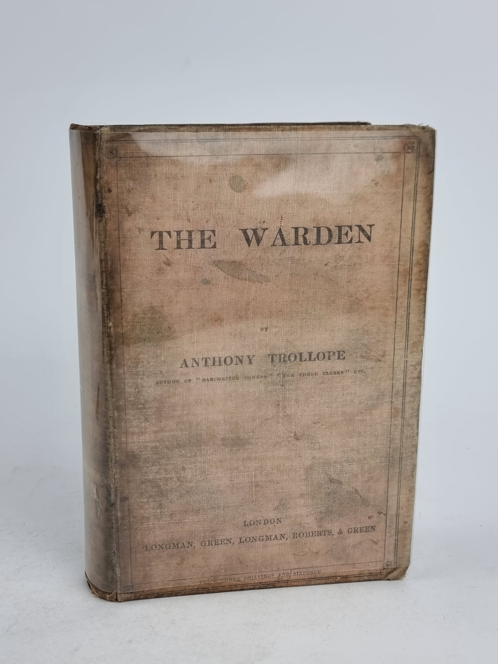 The Warden, Anthony Trollope — First Edition (Secondary Binding)
