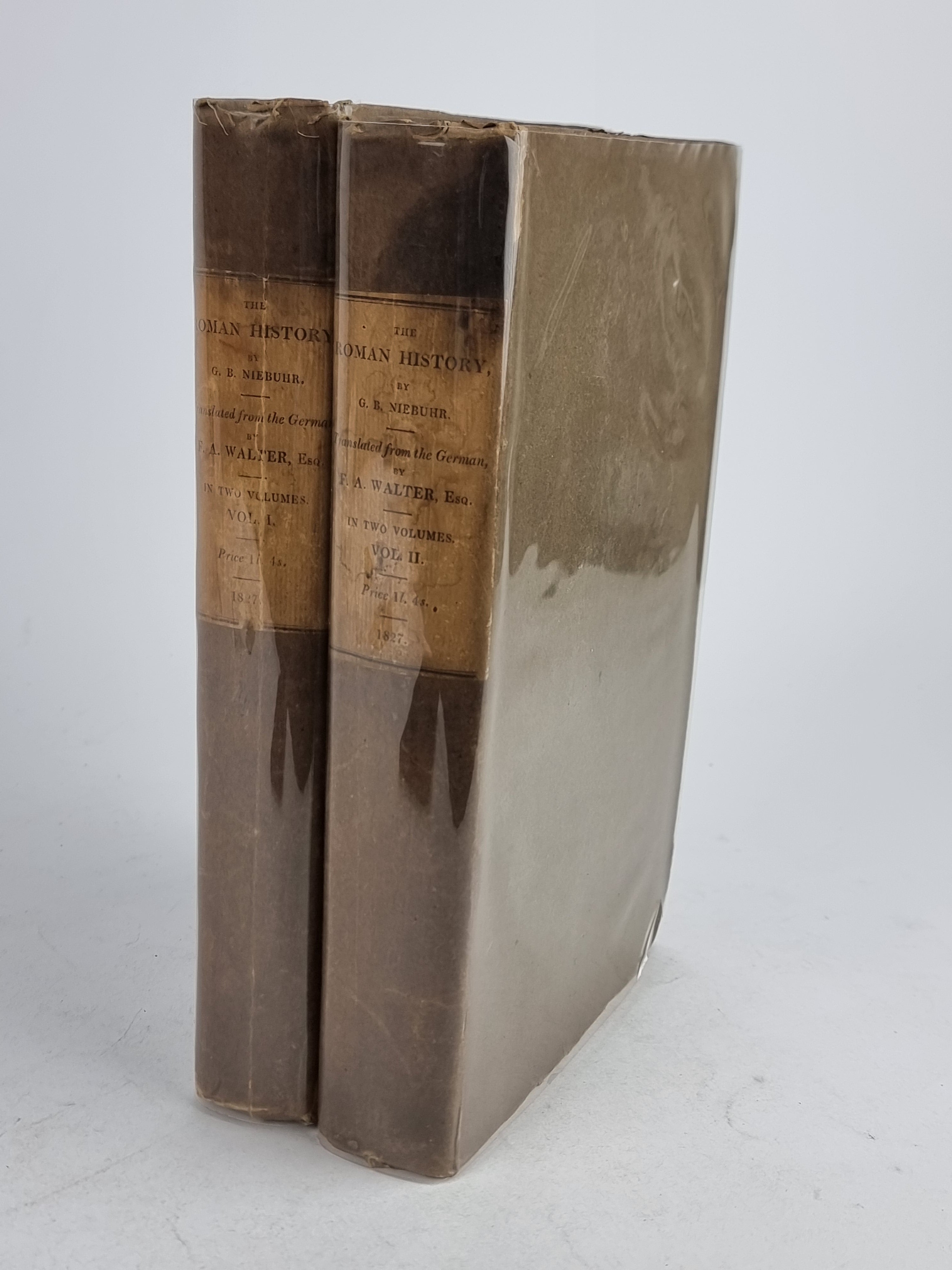 The Roman History, G. B. Niebuhr — 1st English Edition