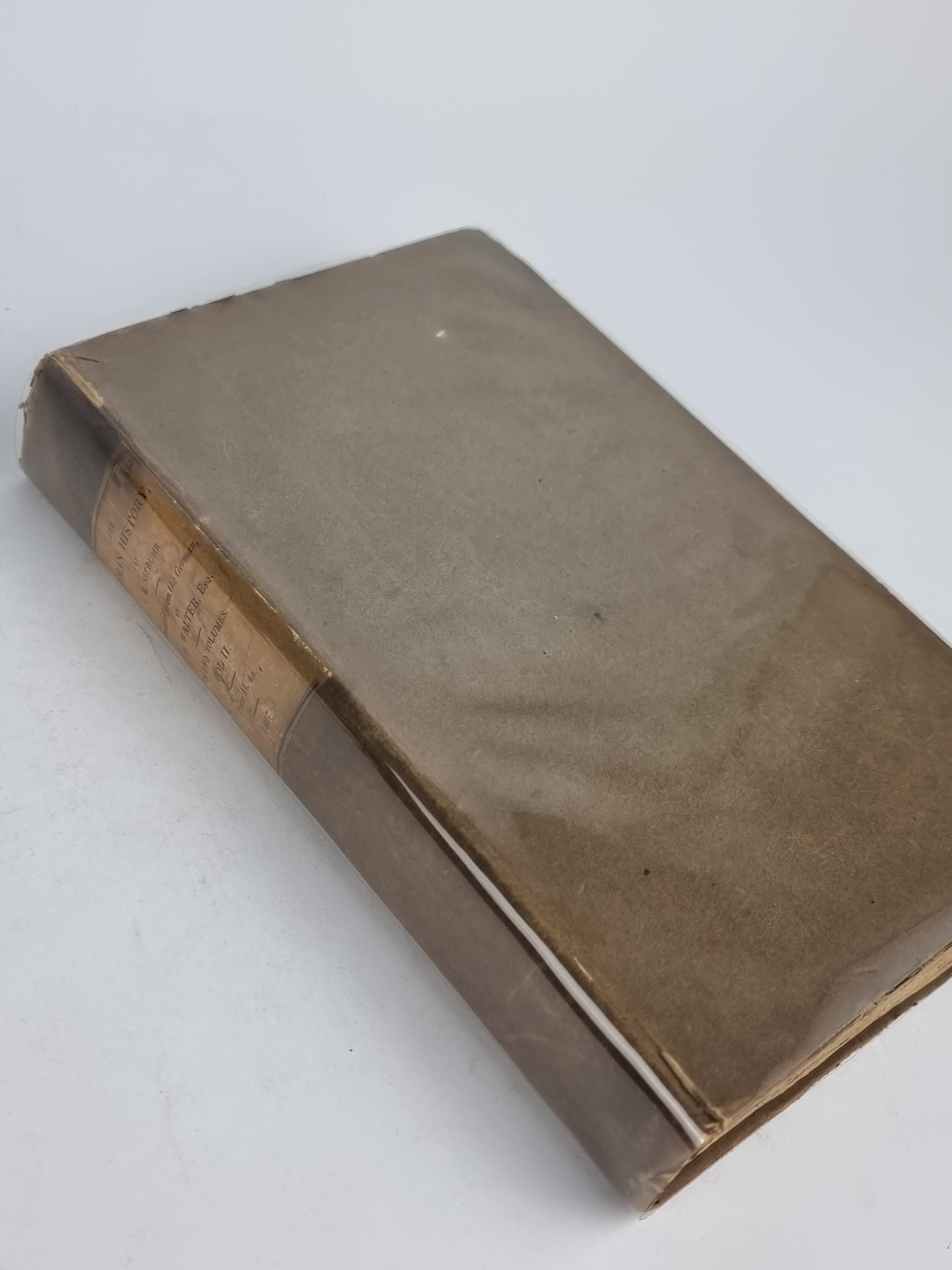The Roman History, G. B. Niebuhr — 1st English Edition