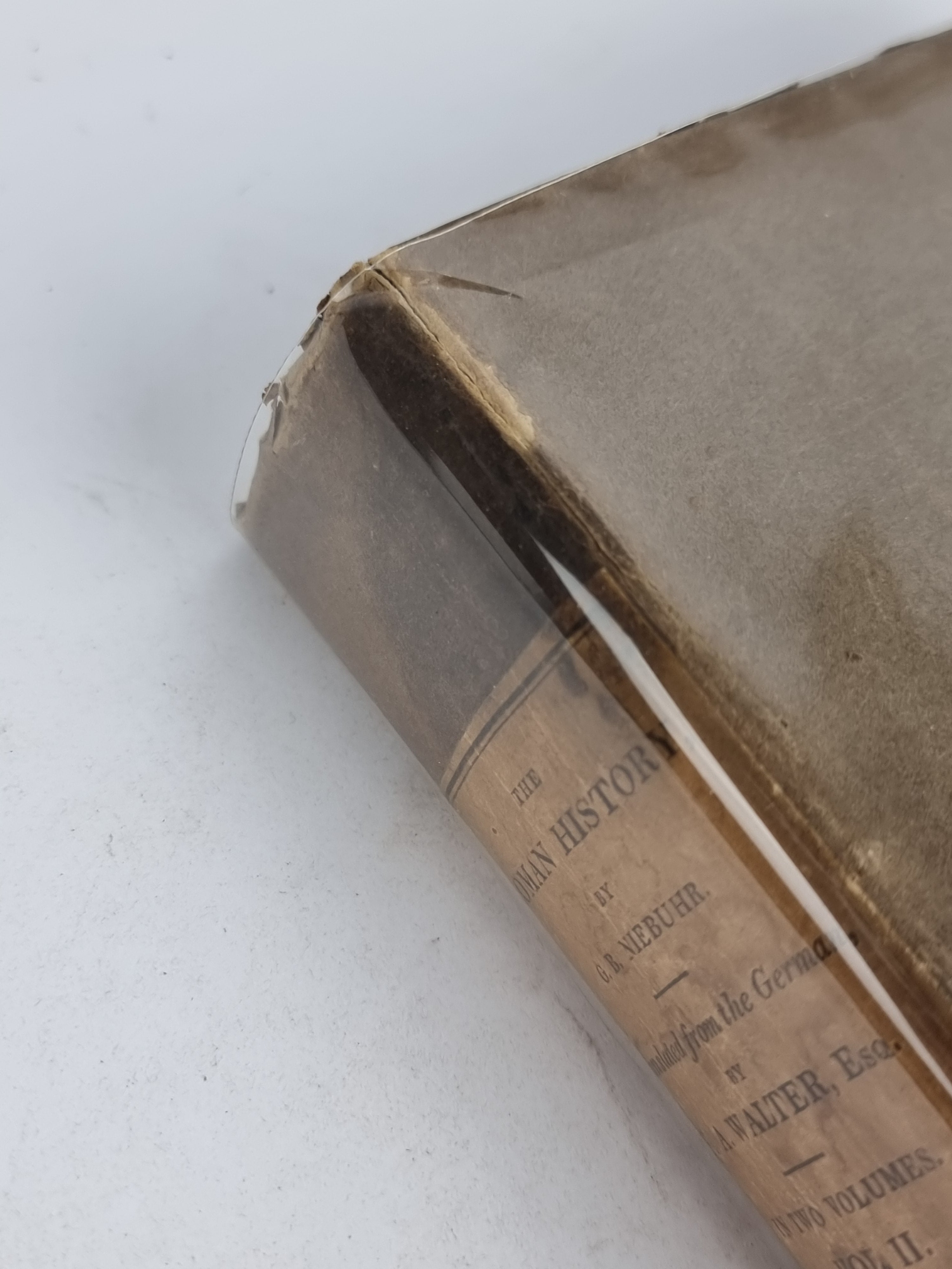 The Roman History, G. B. Niebuhr — 1st English Edition