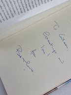 Dying Flames, Robert Barnard — 1st USA Edition, Signed & Inscribed