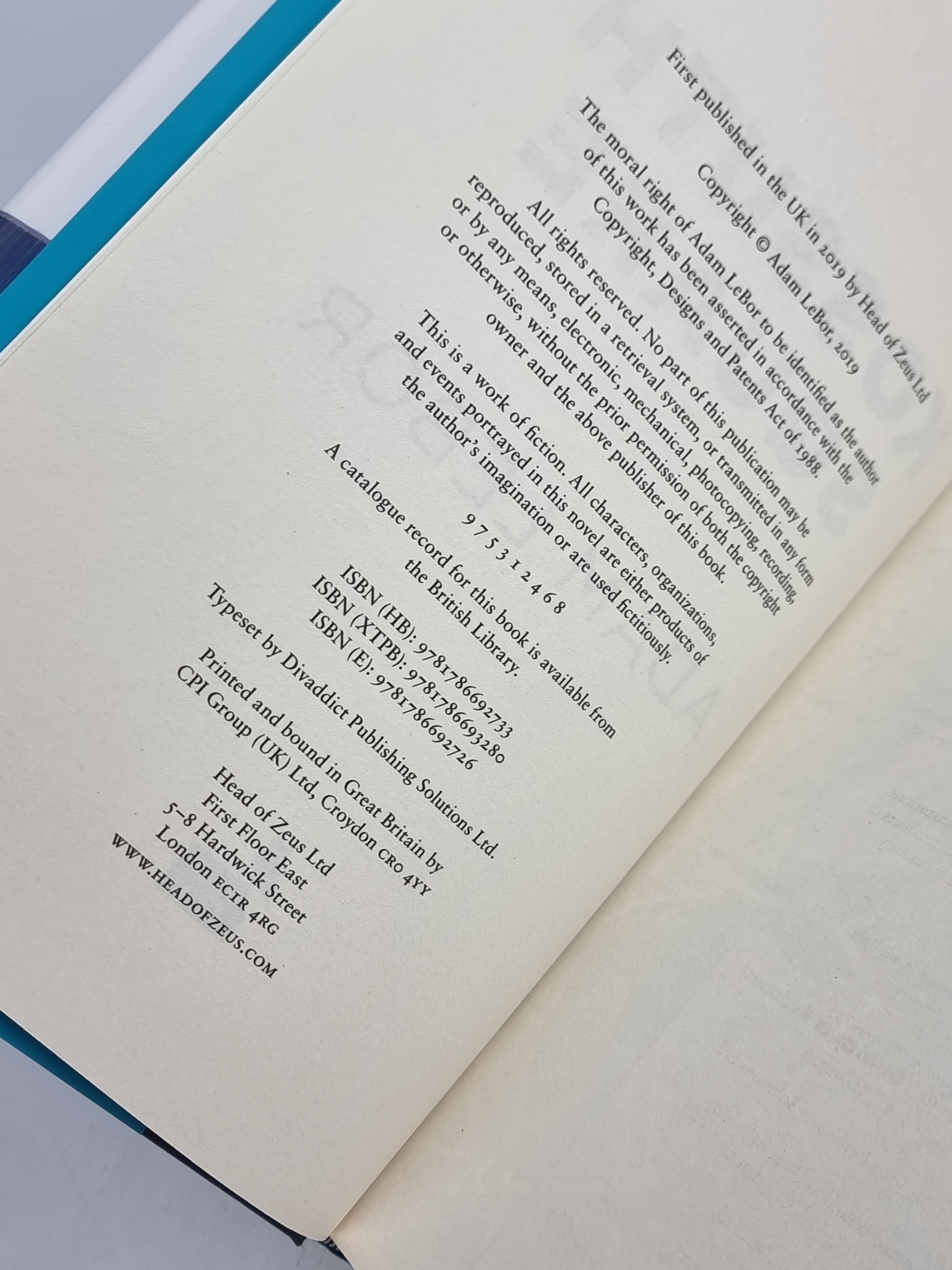Kossuth Square, Adam Lebor 1st Edition