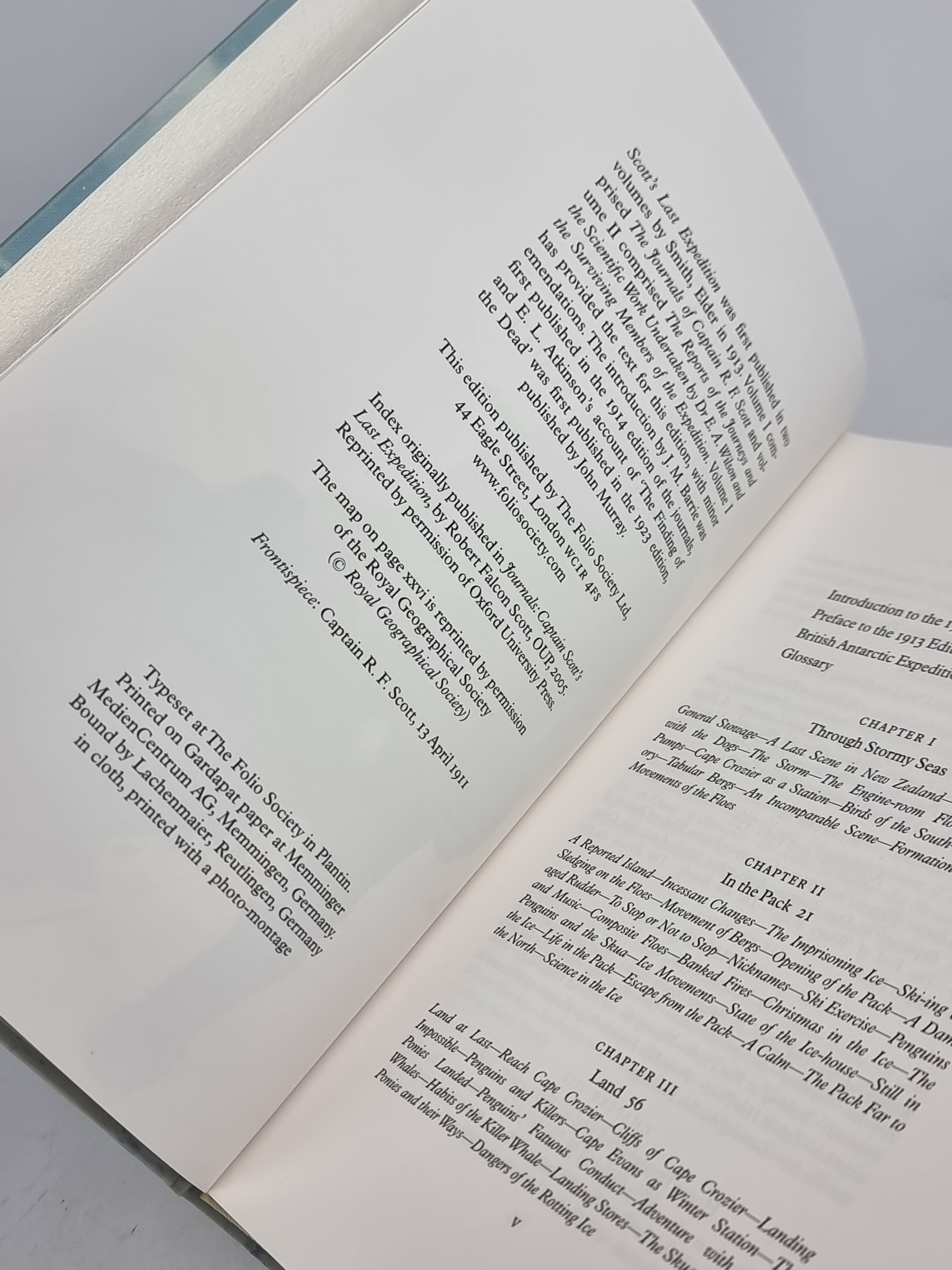 Scott's Last Expedition: The Journals of Captain R. F. Scott — 1st Folio Society Ed.