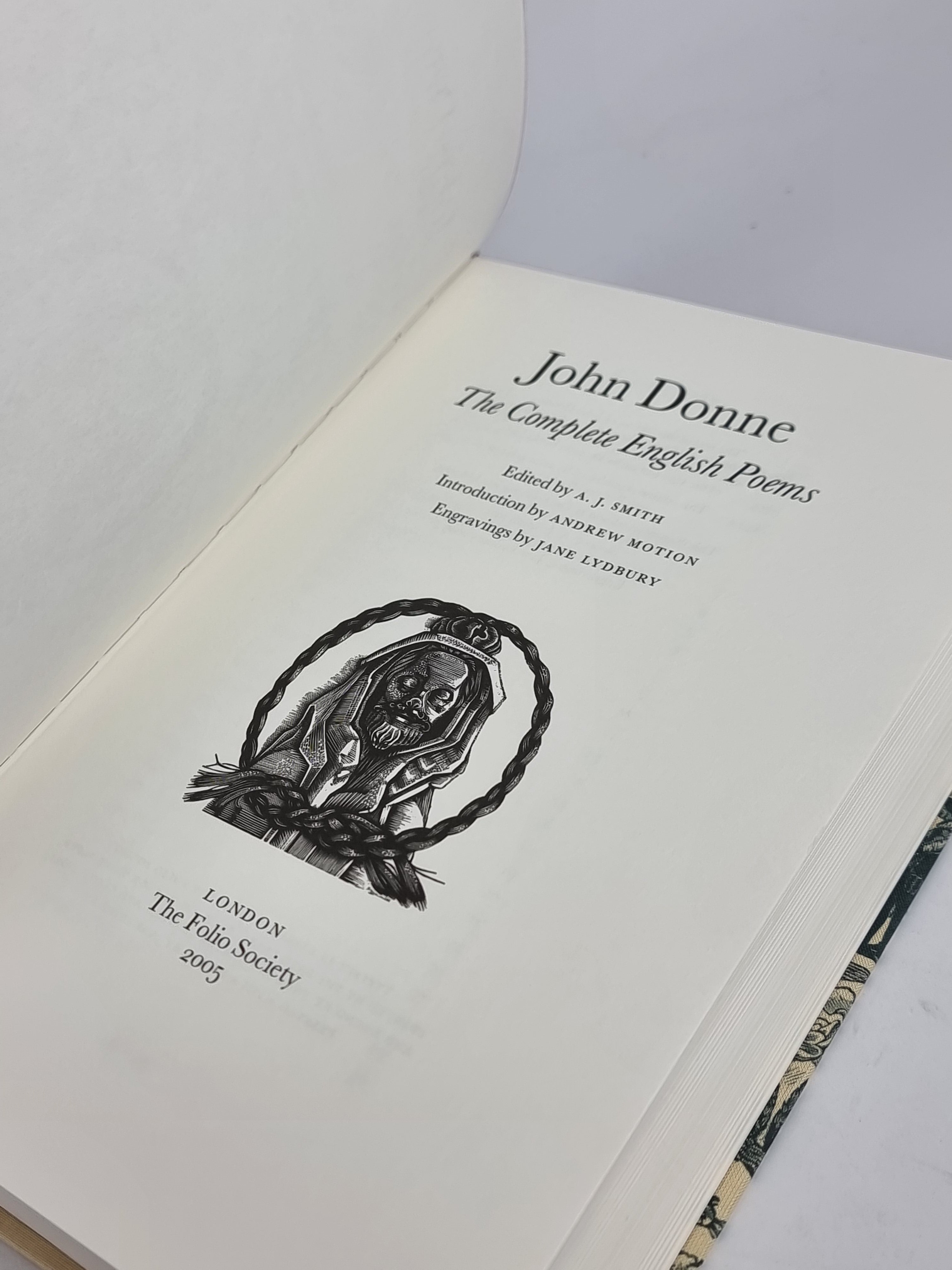 The Complete English Poems, John Donne — 1st Folio Society Edition