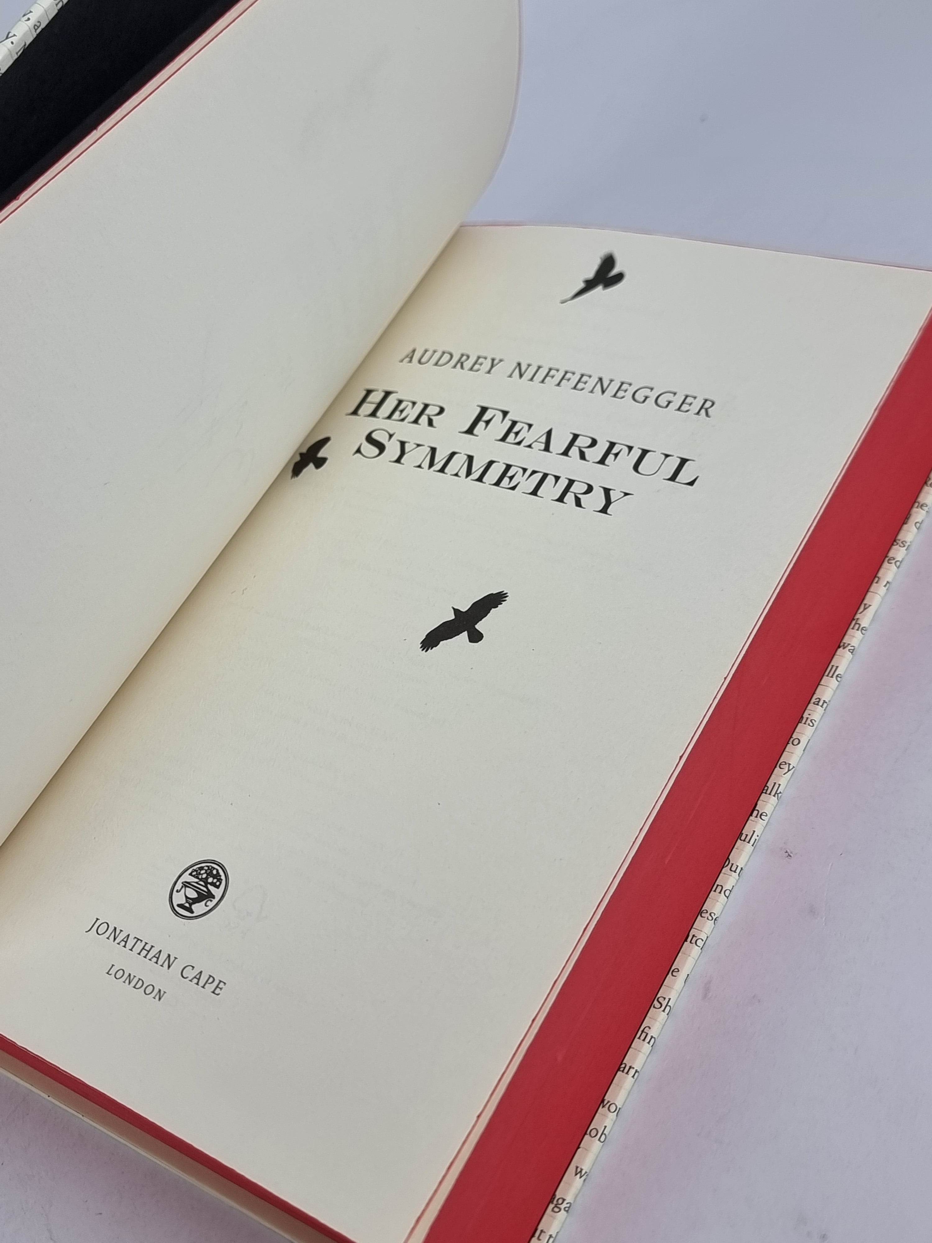 Her Fearful Symmetry, Audrey Niffenegger — Signed Limited Edition