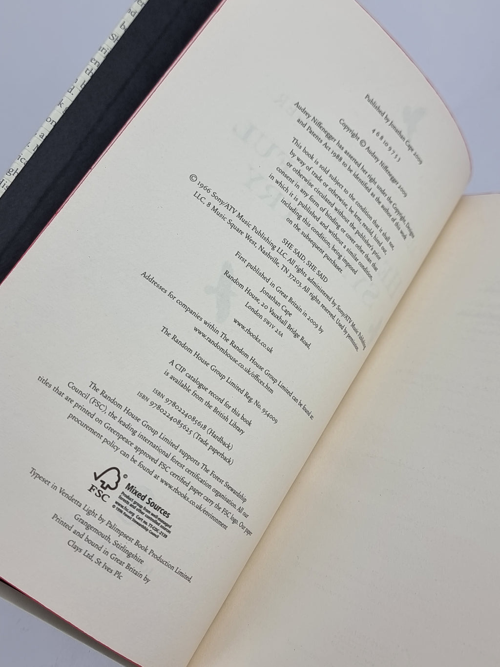Her Fearful Symmetry, Audrey Niffenegger — Signed Limited Edition