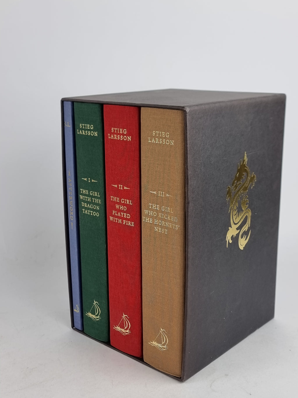 The Millennium Trilogy, Stieg Larsson — 1st Edition Thus