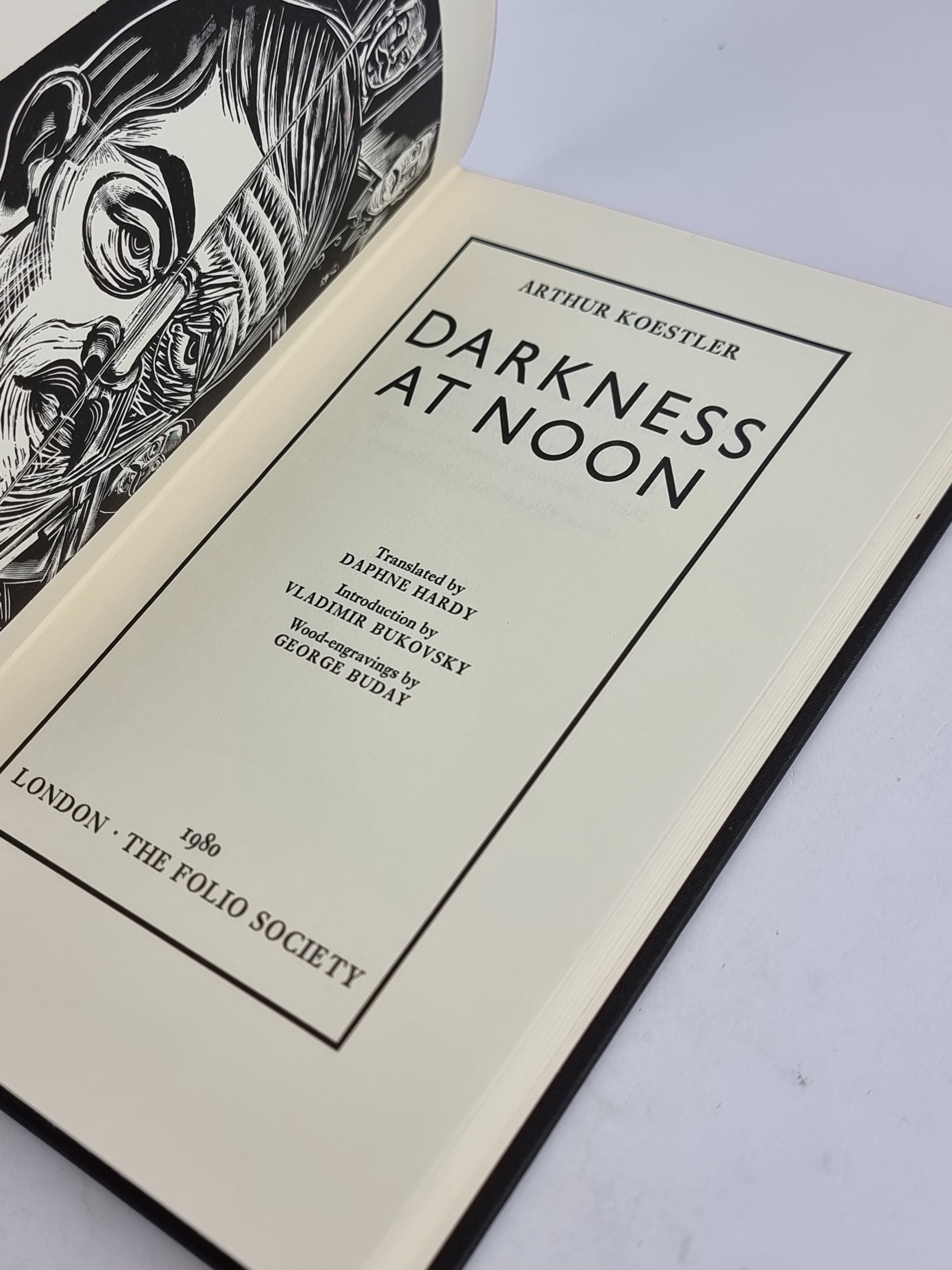 Darkness at Noon, Arthur Koestler — 1st Folio Society Edition